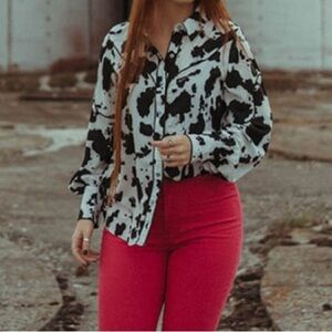 Fashion Express USA Western Snap Women’s Long Sleeve Shirt